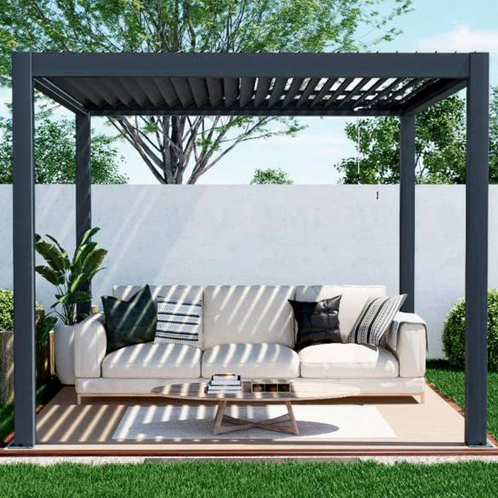 Pergola Light 2 PERGOLA BIOCLIMATICA CU LAMELE ORIENTABILE LIGHT - imagine 1