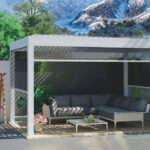 PERGOLA BIOCLIMATICA CU LAMELE ORIENTABILE LIGHT - imagine 5