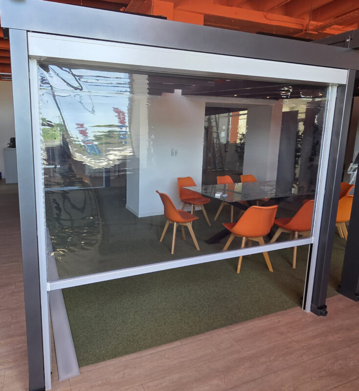 Rulou Cristal PVC